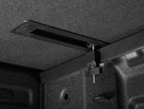 Solid Fold ALX Tonneau Cover Black Textured Paint 2020-2026 Silverado/Sierra 2500 HD/3500 HD 8' Bed without Factory Side Storage Boxes Extang