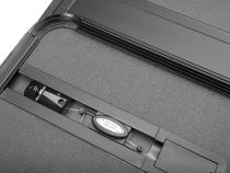 Solid Fold ALX Tonneau Cover Black Textured Paint 2020-2026 Silverado/Sierra 2500 HD/3500 HD 8' Bed without Factory Side Storage Boxes Extang