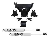 Dual Steering Stabilizer Kit with Fox 2.0 Shocks 2005-2022 Ford F-250/350 4WD No Lift Required Superlift