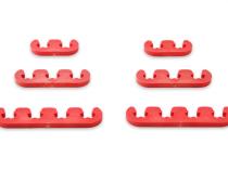 Wire Separator Kit Red 7 mm / 8 mm Plastic Fits 7 or 8mm Spark Plug Wires Mr Gasket