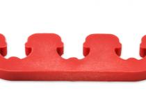 Wire Separator Kit Red 7 mm / 8 mm Plastic Fits 7 or 8mm Spark Plug Wires Mr Gasket