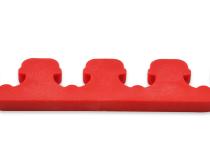 Wire Separator Kit Red 7 mm / 8 mm Plastic Fits 7 or 8mm Spark Plug Wires Mr Gasket