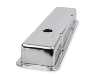 Chrome Valve Covers Dual Cap Holes Fits 1960-1986 Chevrolet Small Block 262-400 Mr Gasket