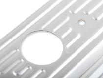 Chrome Valve Covers Caps Fits 1987-1997 Chevrolet Small Block 305-350 Truck Engines with Center Bolt Valve Covers Mr Gasket
