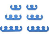 Plastic Wire Separator-Blue Fits 7mm and 8mm Spark Plug Wires Mr Gasket