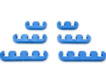 Plastic Wire Separator-Blue Fits 7mm and 8mm Spark Plug Wires Mr Gasket