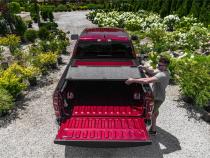 Tonneau Cover Fusion 2019 (New Body Style) 2025 Ram 5 Foot 7 Inch Bed Without RamBox Velvet Red Pearl UnderCover