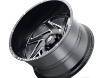 Spiral AT1906 Satin Black Milled 20X10 5-139.7 -24MM 110.5MM Off Road Wheels American Truxx