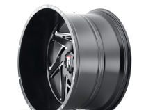 Spiral AT1906 Satin Black Milled 24X14 5-139.7 -76MM 87.1MM Off Road Wheels American Truxx
