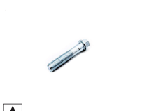 Spindle Bolt Zinc Plated For 01-10 Silverado/Sierra 1500/2500/3500 Axiom Supply
