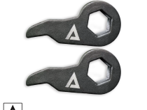 Torsion Key Leveling Key Set Up to 2 Inch Front Lift Fits 99-06 Silverado/Sierra 2500/3500 and Hummer H2 Axiom Supply