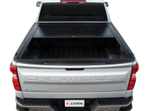 Bedlocker Tonneau Cover W-Explorer Rail Kit 07-13 Silverado &amp;amp; Heavy Duty W/ Cms Track 8 Foot Long Bed Pace Edwards