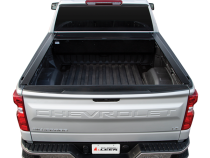 Bedlocker Tonneau Cover W-Explorer Rail Kit 07-13 Silverado &amp;amp; Heavy Duty W/ Cms Track 8 Foot Long Bed Pace Edwards
