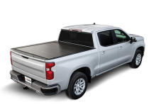 Bedlocker Tonneau Cover W-Explorer Rail Kit 04-18 Silverado HD 2500/3500 Dual Rear Wheel- 8 Foot Long Bed Pace Edwards