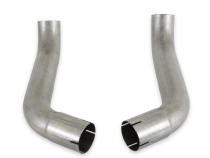 Exhaust Tips GM C1500, K1500 Stealth Exit Fits 1988-1998 GM C1500, K1500 (GMt400) Trucks And Suvs 409 Stainless Steel 2.5-Inch Stealth Exit Tips Hooker BlackHeart
