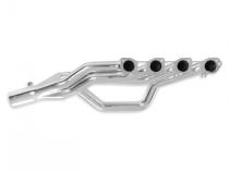 Gen III Hemi Swap Mid-Length Headers Silver Ceramic Coated Fits 1972-1974 Dodge D100, D150 2-Wheel Drive, 1974 Dodge Ramcharger 2-Wheel Drive, And 1974 Plymouth Trailduster 2-Wheel Drive Hooker BlackHeart