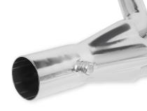 Gen III Hemi Swap Mid-Length Headers Silver Ceramic Coated Fits 1972-1974 Dodge D100, D150 2-Wheel Drive, 1974 Dodge Ramcharger 2-Wheel Drive, And 1974 Plymouth Trailduster 2-Wheel Drive Hooker BlackHeart