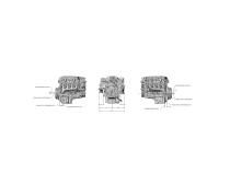 Lt Swap Exhaust Manifolds Black Ceramic Finish Multi-Fit GM Lt Exhaust Manifolds 2.50 Inch Outlet Hooker BlackHeart