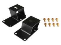 Engine Mount Brackets Gen III Hemi Engine Swap Engine Mounting Brackets For 1972-1993 Dodge D100, D150 2WD Truck, 1974-1993 Ramcharger 2WD, And 1974-1981 Trailduster 2WD Hooker BlackHeart