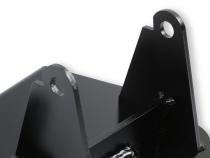 Engine Mount Brackets Fits 1973-1987 Chevrolet, GMc C10 2WD Trucks With Gen III Hemi Engine Swap Hooker BlackHeart