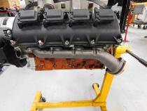 Gen III Hemi Swap Exhaust Manifolds Low Profile Gen III Hemi Swap Exhaust Manifolds With 2.5-Inch Outlets Natural Cast Hooker BlackHeart