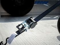 Heavy Duty 2 inch Auto Retractable Ratchet Strap BulletProof Hitch