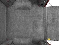 Truck Bed Liner 19+ (New Body Style) Silverado/Sierra 1500 5' 8 inch Bed With Multi-Pro Tailgate Without Carbonpro Bed Charcoal BedRug