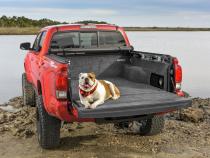 Bedliner 2024-2025 Toyota Tacoma 73.5 inch Bed Complete Truck Bed Liner 3/4 Inch Thick Floor 1/4 Inch Thick Side Walls Incl. Bulkhead And Tailgate Charcoal BedRug