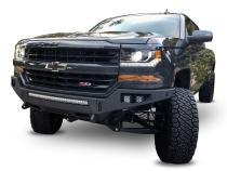2016-2018 Chevrolet Silverado 1500 Octane Front Bumper W/ Parking Sensors Chassis Unlimited
