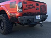 1999-2016 Ford Superduty F250/F350 Octane Series Rear Bumper W/ Parking Sensors Chassis Unlimited