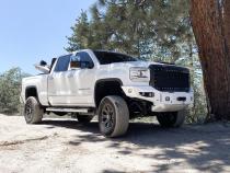2015-2019 GMC 2500HD/3500HD Front Octane Winch Bumper W/ Parking Sensors Chassis Unlimited