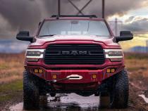 2019-2022 Ram 2500/3500 Octane Series Front Winch Bumper W/ Parking Sensors Chassis Unlimited
