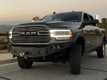 2019-2022 Ram 2500/3500 Octane Series Front Winch Bumper W/ Parking Sensors Chassis Unlimited