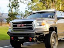 2014-2015 GMC Sierra 1500 Octane Front Winch Bumper W/ Parking Sensors Chassis Unlimited