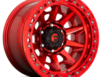Aluminum Wheels 17X9 Covert Beadlock D113 6 On 135 Candy Red 87.1 Bore -15 Offset Multi Spoke Fuel Off Road Wheels