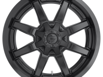 Aluminum Wheels 20X10 Maverick D436 8 On 165.1 Satin Black 125.2 Bore -12 Offset 8 Spoke Fuel Off Road Wheels