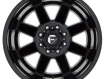Dually Wheels 20X8.3 Maverick Dually D436 8 On 210 Matte Black 154.3 Bore -221 Offset 7 Spoke Outer Dually Fuel Off Road Wheels