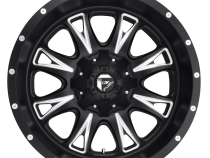 Aluminum Wheels 18X9 Throttle D513 8 On 165.1 Black Milled 125.2 Bore 20 Offset Fuel Off Road Wheels