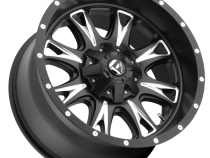 Aluminum Wheels 20X10 Throttle D513 6 On 135 Black Milled 106.4 Bore -12 Offset Fuel Off Road Wheels