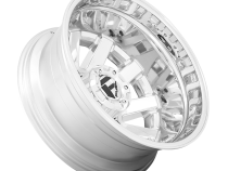 Dually Wheels 20X8.25 Maverick Dually D536 10 On 225 Chrome 170.1 Bore -202 Offset 7 Spoke Outer Dually Fuel Off Road Wheels
