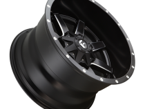 Aluminum Wheels 20X12 Maverick D538 5 On 114.3/5 On 127 Black/Milled 78.1 Bore -44 Offset Fuel Off Road Wheels