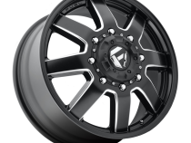 Dually Wheels 20X8.3 Maverick Dually D538 8 On 210 Black Milled 154.3 Bore 122 Offset 7 Spoke Front Dually Fuel Off Road Wheels