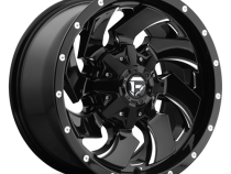 Aluminum Wheels 20X12 Cleaver D574 5 On 139.7/5 On 150 Gloss Black/Milled 110.3 Bore -44 Offset 8 Spoke Fuel Off Road Wheels
