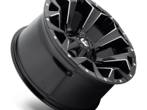 Aluminum Wheels 20X9 Assault D576 5 On 139.7/5 On 150 Gloss Black/Milled 110.1 Bore 20 Offset 8 Spoke Fuel Off Road Wheels