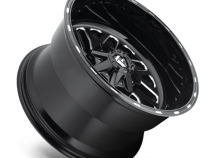Aluminum Wheels 22X10 Triton D581 5 On 114.3/5 On 127 Gloss Black/Milled 78.1 Bore -18 Offset Mesh Spoke Fuel Off Road Wheels