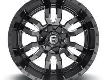 Aluminum Wheels 22X12 Sledge D595 8 On 165.1 Gloss Black Milled 125.1 Bore -44 Offset Fuel Off Road Wheels