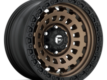 Aluminum Wheels 17X9 Zephyr D634 6 On 135 Matte Bronze W/Black Bead Ring 87.1 Bore 1 Offset Fuel Off Road Wheels