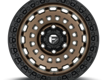 Aluminum Wheels 18X9 Zephyr D634 6 On 135 Matte Bronze W/Black Bead Ring 87.1 Bore 1 Offset Fuel Off Road Wheels