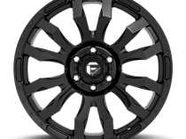 Aluminum Wheels 20X12 Blitz D675 5 On 139.7 Gloss Black 78.1 Bore -44 Offset Multi Spoke Fuel Off Road Wheels