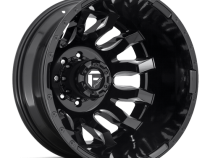 Dually Wheels 20X8.25 Blitz Dually D675 8 On 210 Gloss Black 154.3 Bore -246 Offset Multi Spoke Outer Dually Fuel Off Road Wheels